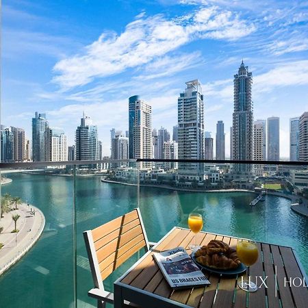 Lux - Contemporary Suite With Full Marina View Dubai Exterior photo