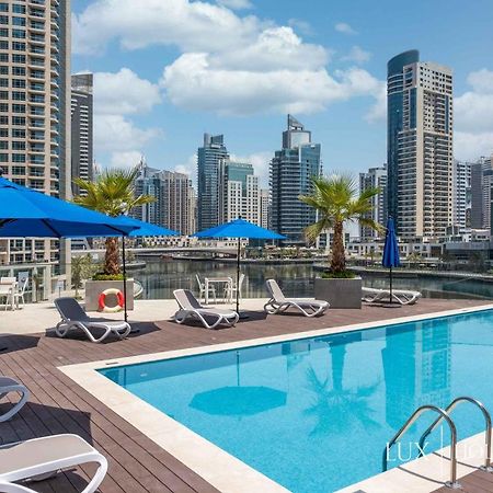 Lux - Contemporary Suite With Full Marina View Dubai Exterior photo
