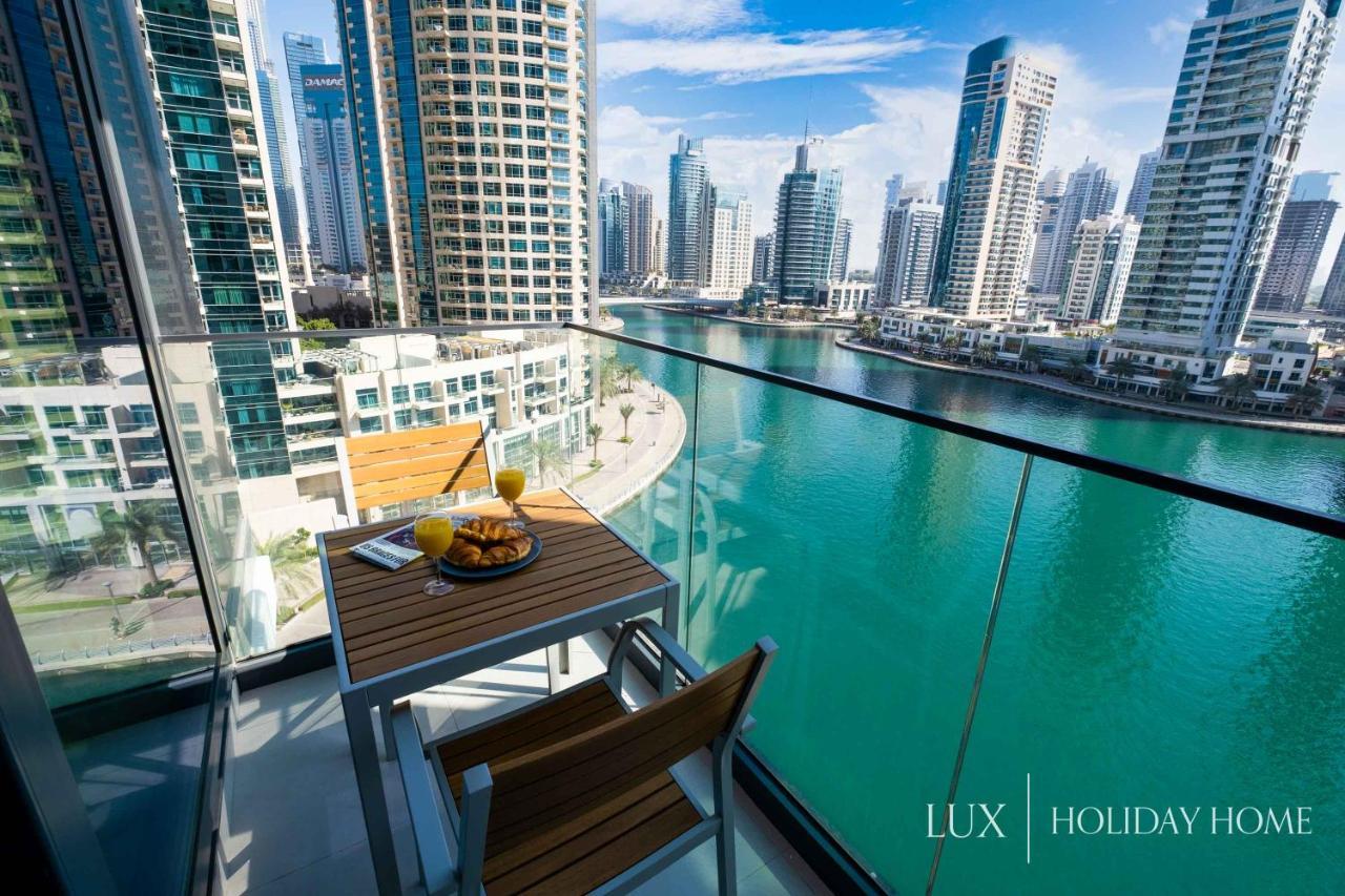 Lux - Contemporary Suite With Full Marina View Dubai Exterior photo