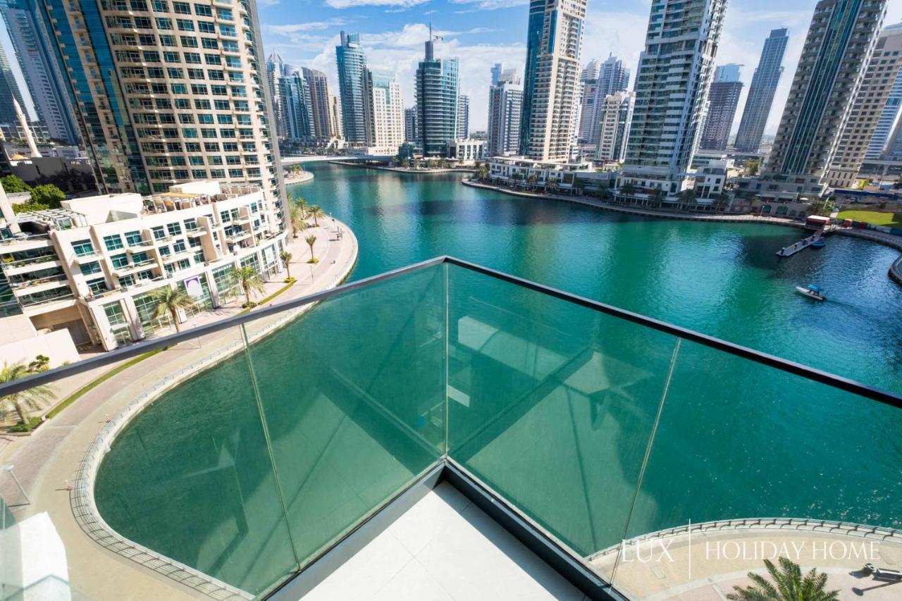 Lux - Contemporary Suite With Full Marina View Dubai Exterior photo