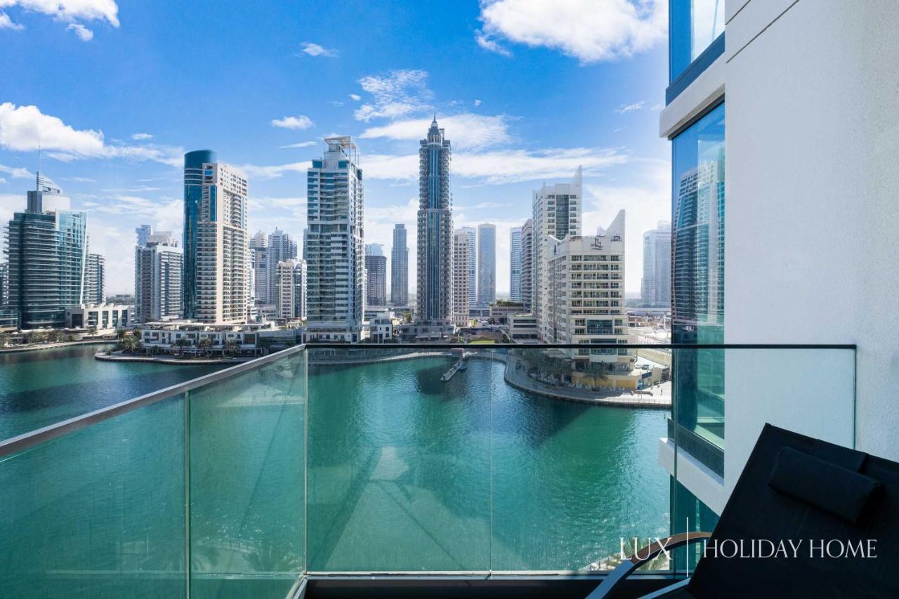 Lux - Contemporary Suite With Full Marina View Dubai Exterior photo