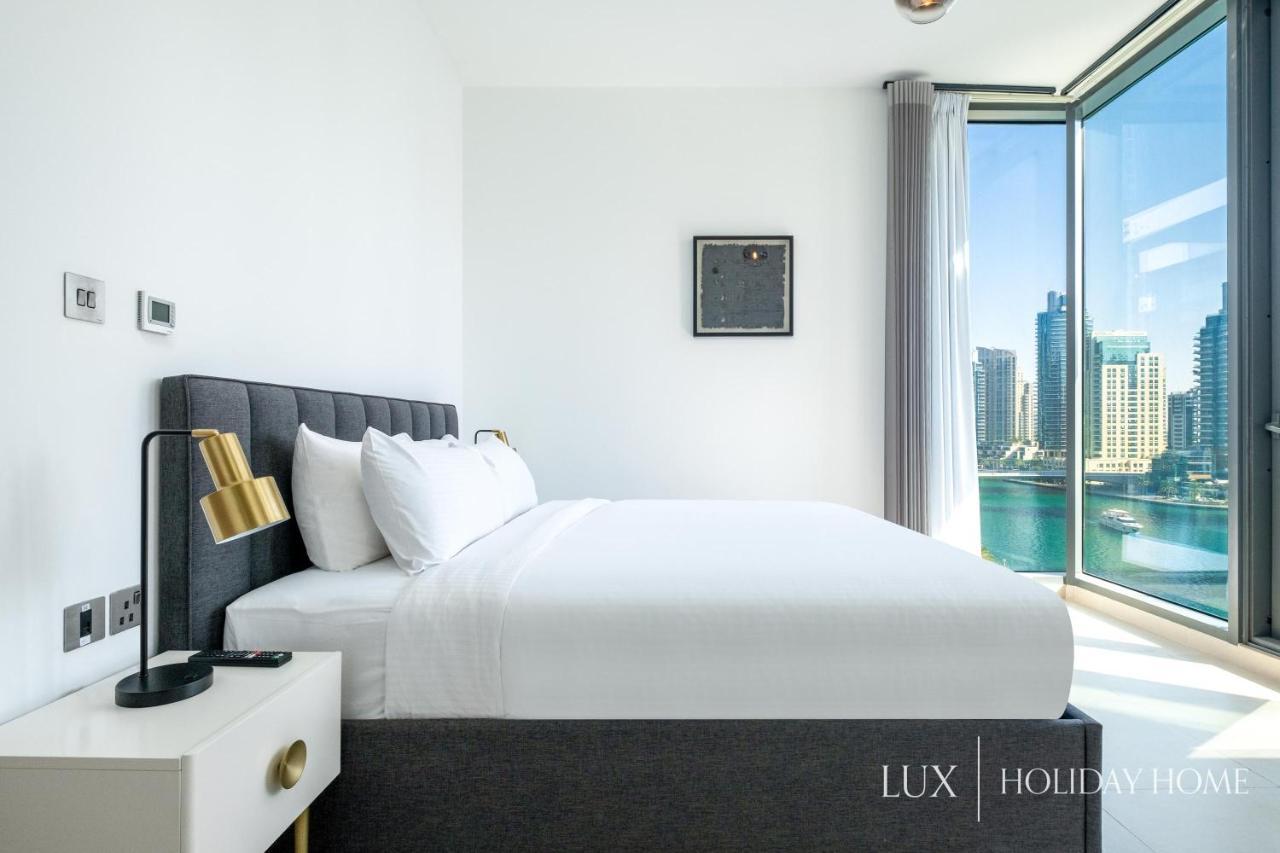 Lux - Contemporary Suite With Full Marina View Dubai Exterior photo