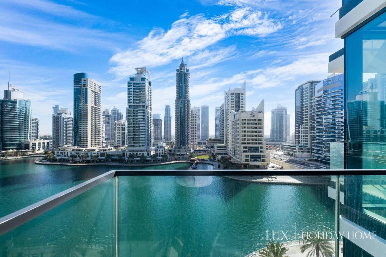 Lux - Contemporary Suite With Full Marina View Dubai Exterior photo